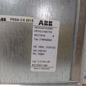216NG63A HESG441635R1 HESG216877K  ABB 工业控制模块