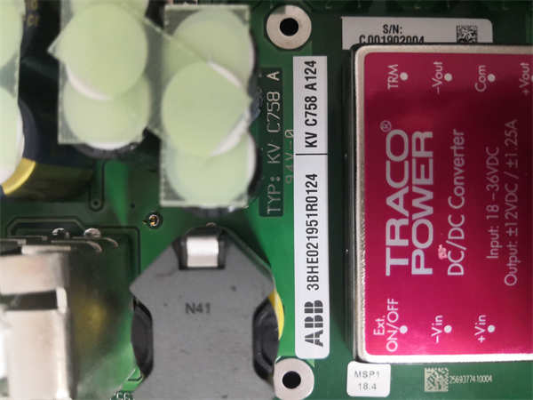 KVC758A124 3BHE021951R1024 ABB