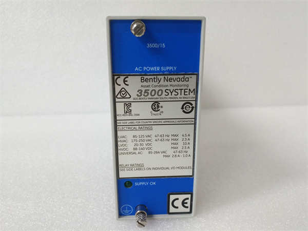 3500/15 106M1079-01 BENTLY 