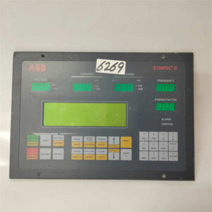 ABB CMA130 3DDE300410 - Synpol D 显示面板，人机交互，清晰直观，提升效率！