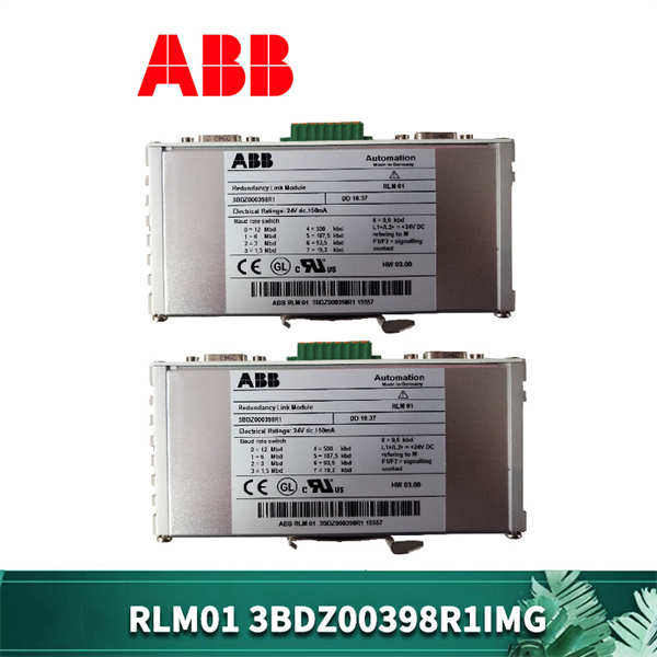 ABB RLM01 3BDZ00398R1IMG - PROFIBUS冗余链路模块,工业通信的“双保险”! - 图片 4