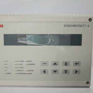 ABB SYN5201a-Z, V217 自动同步单元 - 发电机并网核心，稳如泰山！