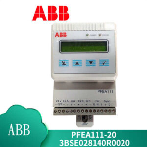 ABB PFEA111-20 张力电子模块 - 原装正品，精准测量，卷材生产线必备！