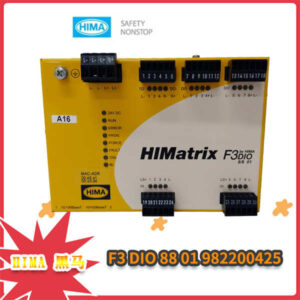 HIMA F3-DIO-88-01-982200425 - SIL 3安全认证，8DI/8DO数字量模块，现货速发！