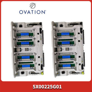 Emerson 5X00225G01 Ovation™ 4槽位底座 - 确保控制模块稳定运行，老DCS升级必备！