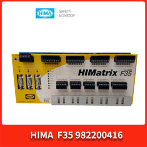 HIMA F35-982200416 - HIMatrix F35安全控制器，SIL 3认证，多功能集成！