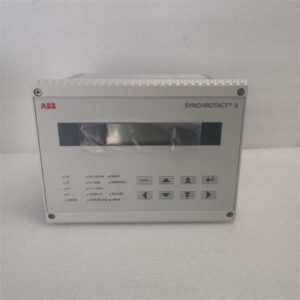 ABB SYNCHROTACT5 自动合闸模块 - 电网同步核心，保障并网安全，别再将就了！