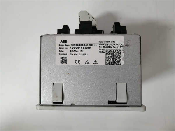 ABB REF601 CE446BB1NH 保护继电器 - 集成过流、接地和重合闸功能! - 图片 2