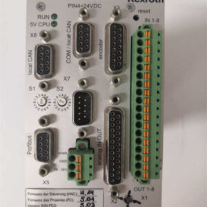 Bosch Rexroth VT-HNC100-1-23W-08-P-0 | 高性能比例阀放大器模块